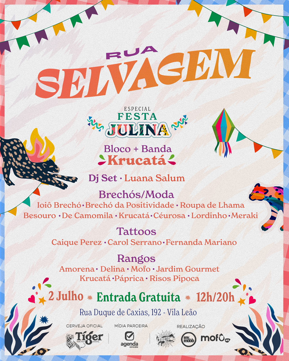 Rua Selvagem Especial Festa Julina Galpão Selvagem Agenda Sorocaba