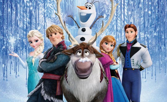 poster filme Frozen - Uma Aventura Congelante