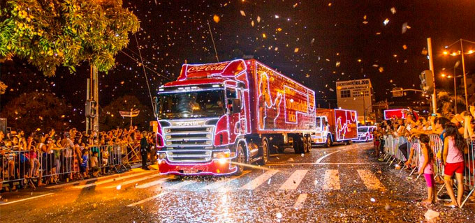 Rádio Lucweb: Caravana da Coca-Cola em Boituva acontece em 12 dezembro de  2018