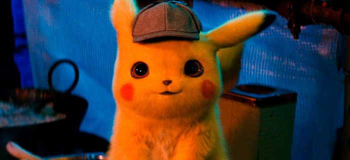 Capa do filme Detetive Pikachu
