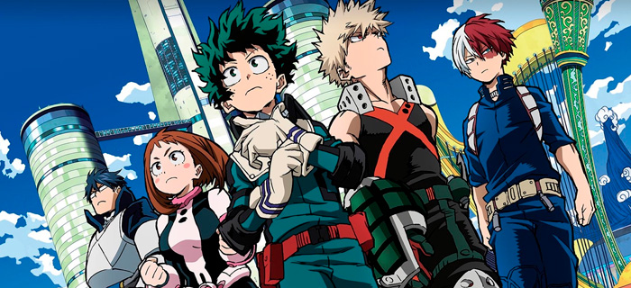 Capa do filme My Hero Academia – Dois Heróis