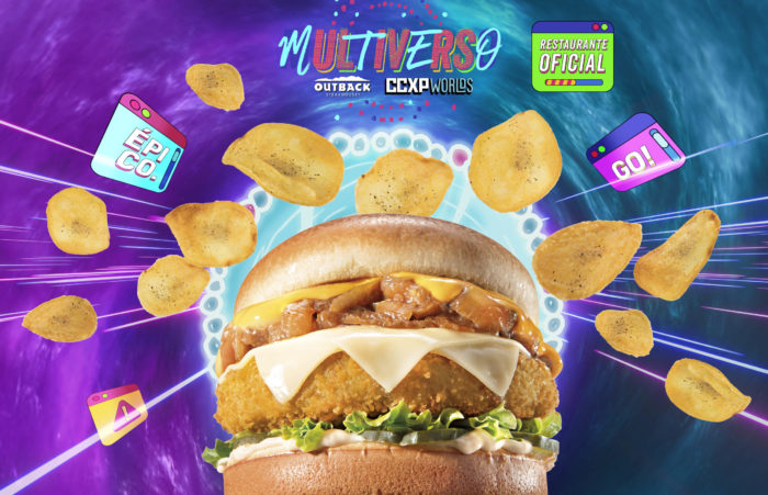 CCXPW21: Outback lança dois burgers épicos (um vegetariano!) por tempo limitadíssimo Veggie Burger CCXP Ifood1 scaled e1638284681806