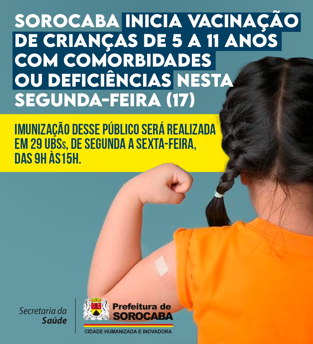 noticias.sorocaba.sp .gov .br sorocaba inicia vacinacao de criancas de 5 a 11 anos com comorbidades ou deficiencias nesta segunda feira 17 68f806dc cd94 4a9b 8a00 bc272e776ad5