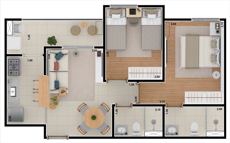 Vila Zamora tem localização privilegiada na Zona Sul de Sorocaba, a 5 minutos do Campolim planta 3
