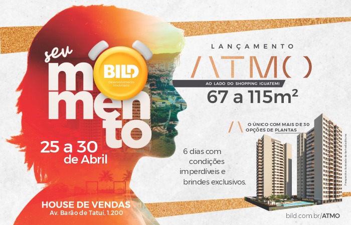 Lançamento do condomínio clube ATMO bild imagem interna