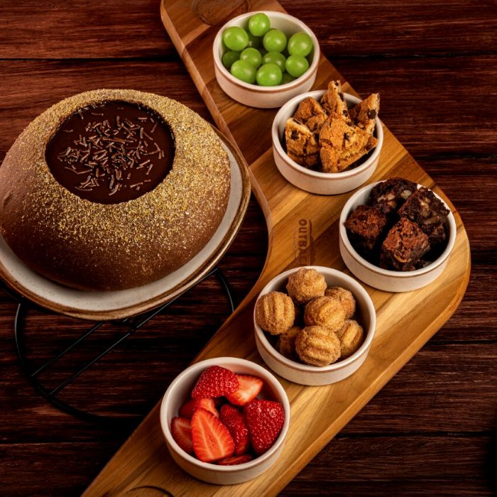 Esfriou? Confira as novidades em fondues quentinhos no Outback Sorocaba OUTBACK FONDUE BRIGADEIRO