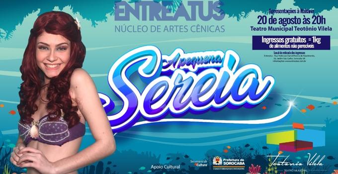 “A Pequena Sereia – Leitura à Italiana” espetaculo a pequena sereia