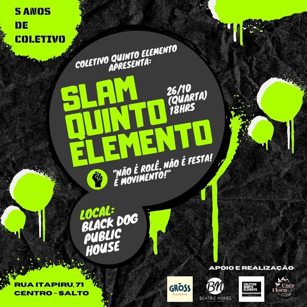 Slam Quinto Elemento Eventos Agenda Sorocaba