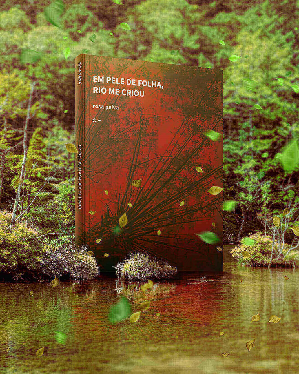 capa do livro Em pele de folha rio me criou Rosa Paiva 2
