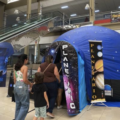 Shopping Panorâmico inaugura planetário com filmes projetados em 360º planetario shopping panoramico 2