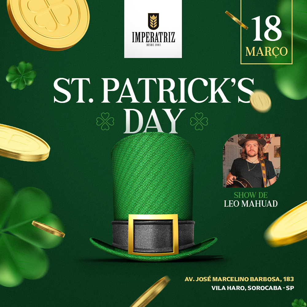 St. Patrick's Day na Imperatriz st patricks day imperatriz arte