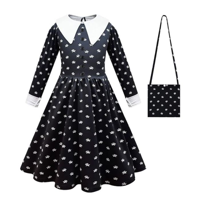 Veja dicas de fantasias e acessórios para curtir o Halloween wandinha 1