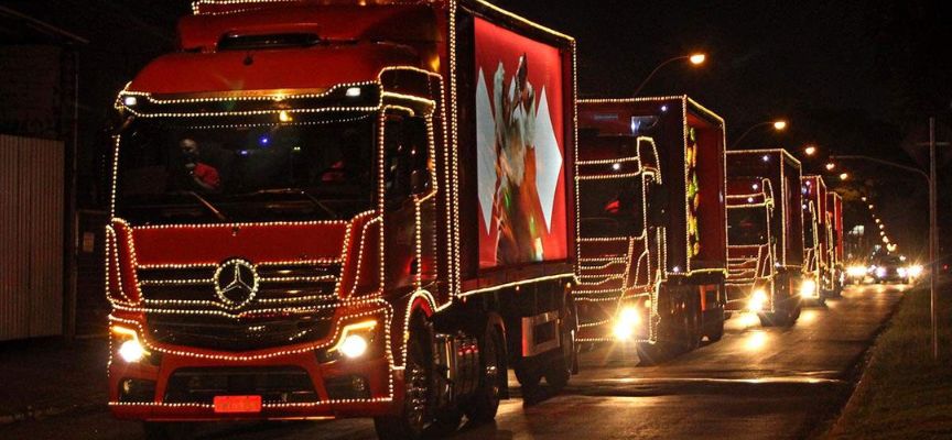 Caravana de Natal Coca Cola espalha magia em 32 cidades da regi o