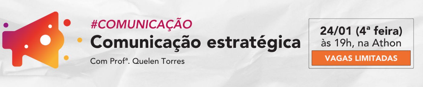 Minicursos de férias gratuitos da Athon Ensino Superior estão com inscrições abertas comunicacao 1