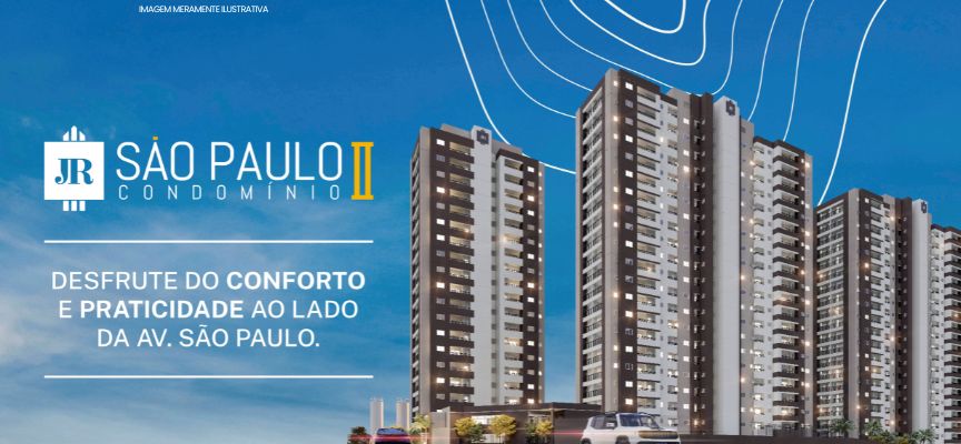 JR São Paulo II tem localização privilegiada e mais de 20 itens de lazer em Sorocaba arte yees