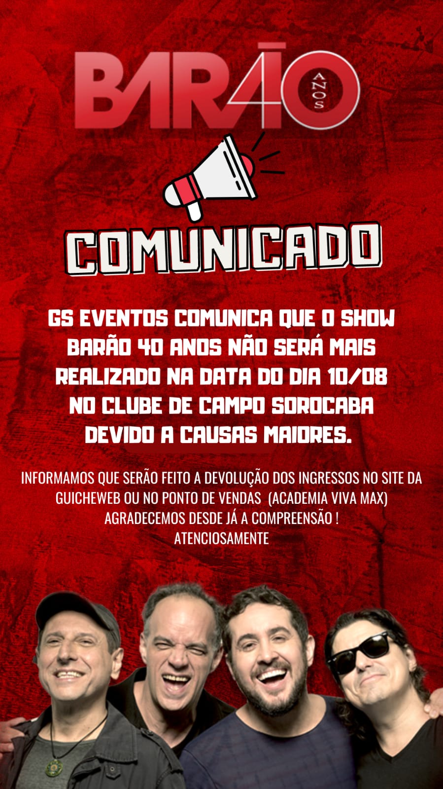 aviso barao vermelho