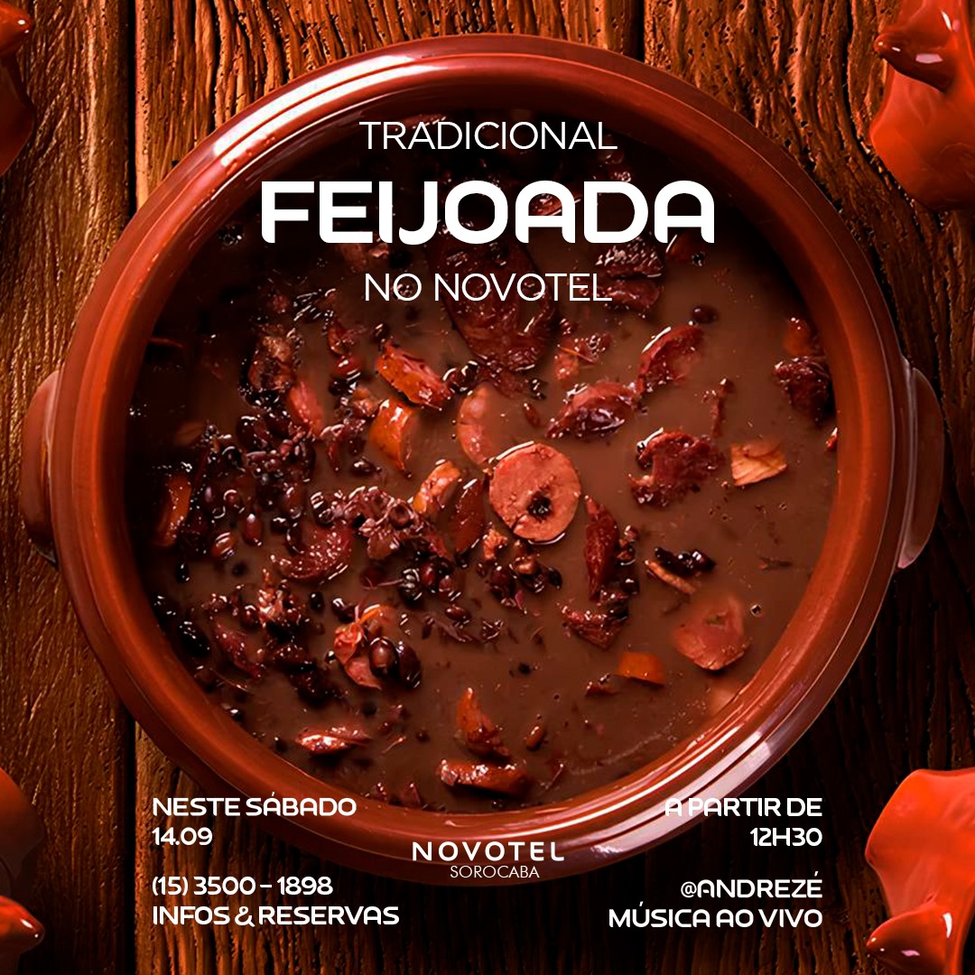 Feijoada no Novotel feijoada novotel