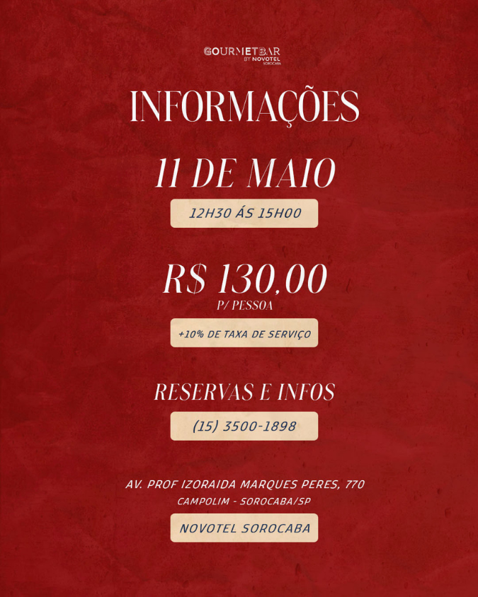 Especial Dia das Mães dia das maes novotel 3
