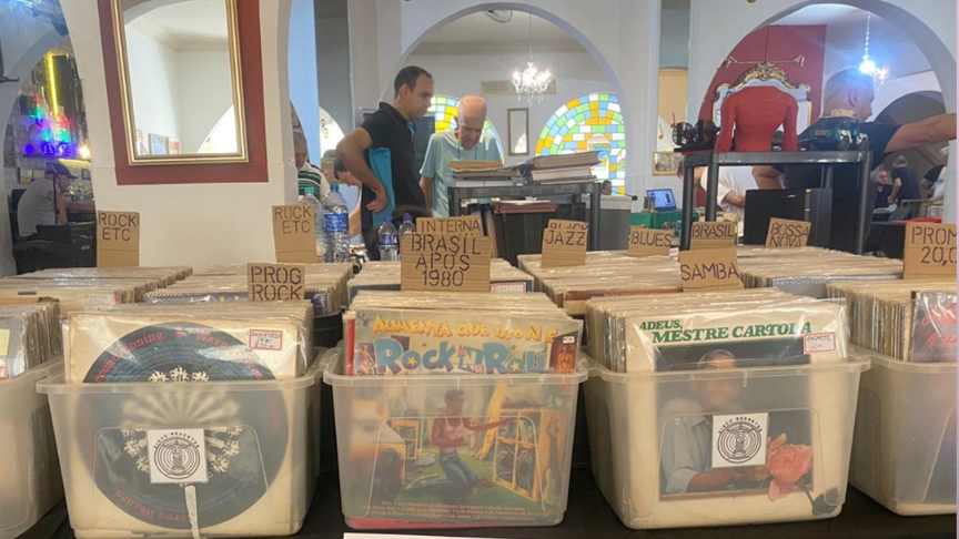 Feiras de discos de vinil e acessórios para colecionadores em Sorocaba encontro de colecionismo JOAO FRIZO