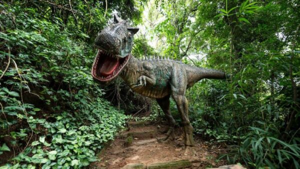 Parque dos Dinossauros do Brasil - Sesi Votorantim dinossauro