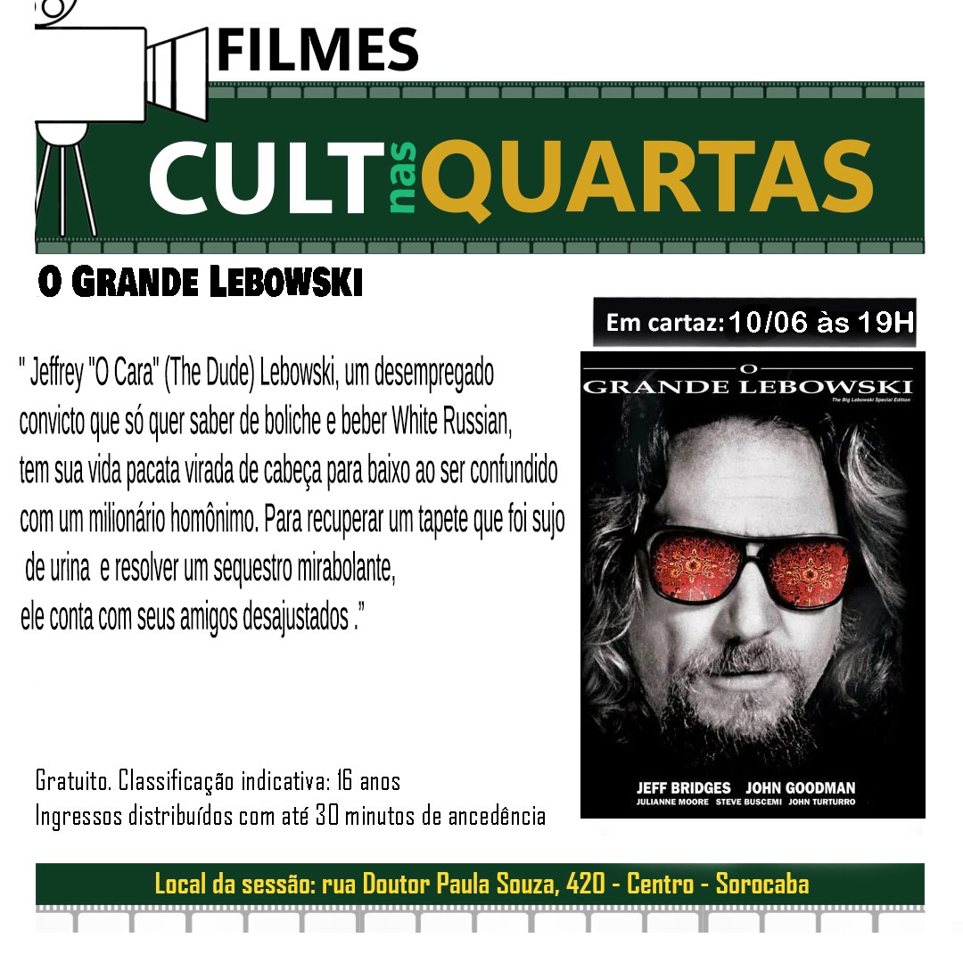 "O Grande Lebowski" WhatsApp Image 2026 06 06 at 13.20.08