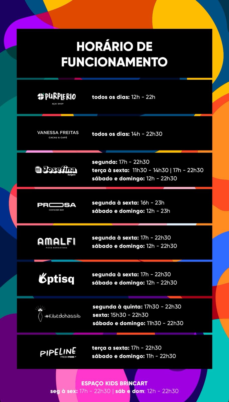 horario napraca