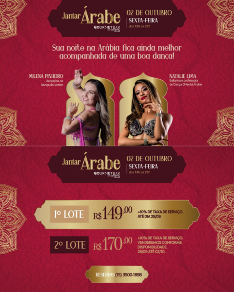 novotel jantar arabe 2026 infos 2