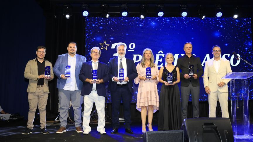 Jantar do 3º Prêmio Melhores do Ano consagra empresas e apresenta "nova" marca da ACSO acso 1
