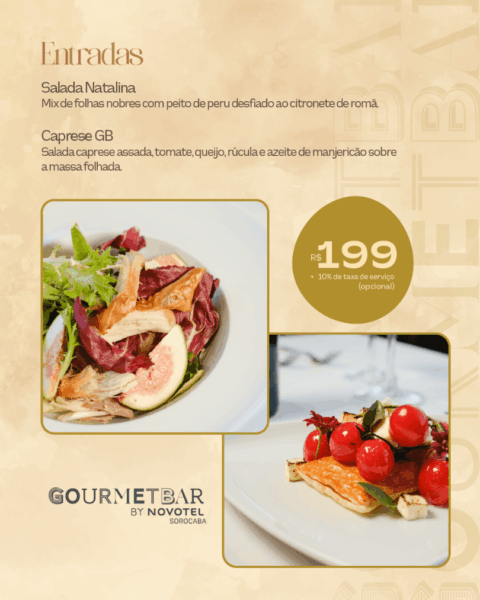 novotel menu festivo