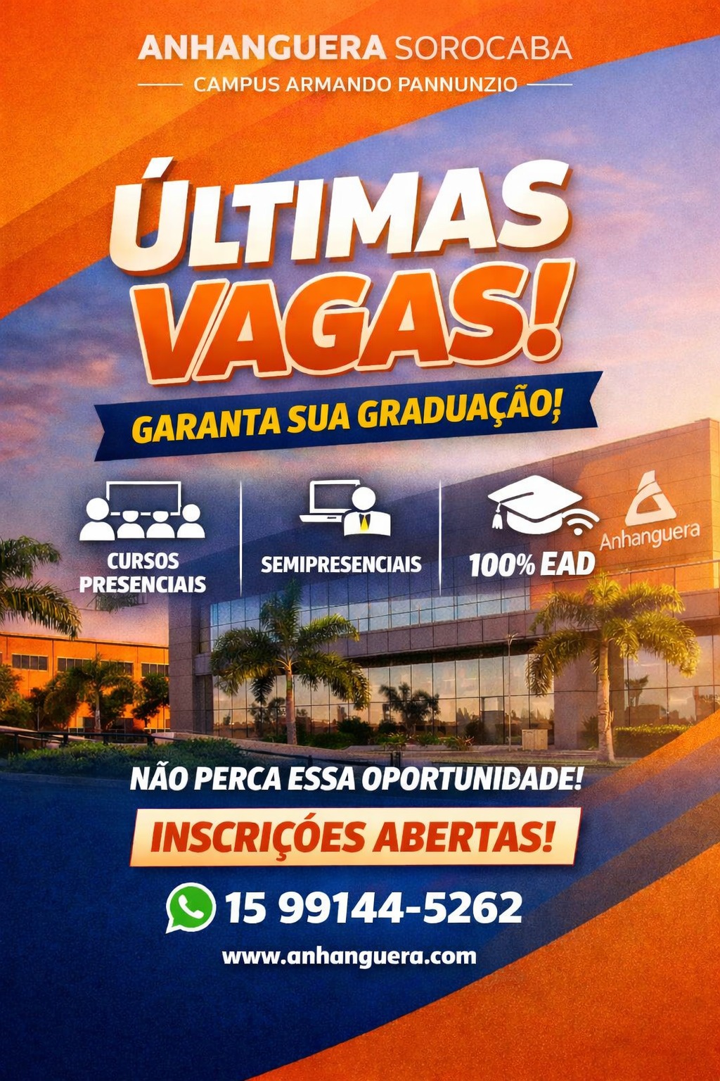 Anhanguera Sorocaba tem inscrições abertas para diversos cursos profissionalizantes anhanguera