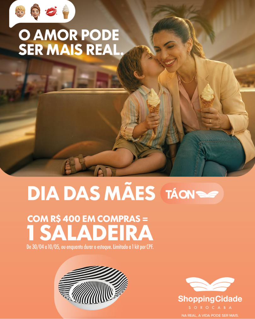 shopping cidade dia das maes